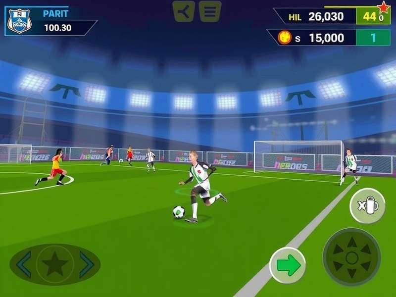 Hyderabad Heroes Soccer Gameplay Screenshot